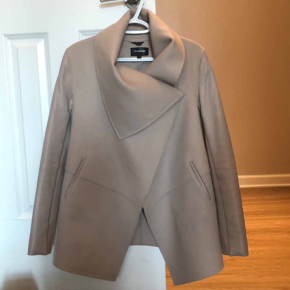 MACKAGE wool/cashmere and lambskin jacket